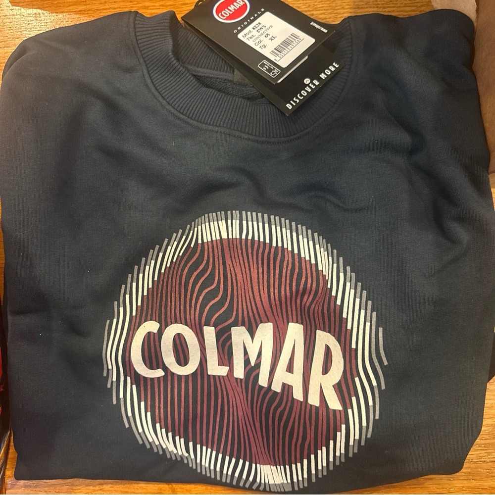 Colmar Men's Crewneck Sweater, size XL brand new with tags. Made in Italy!